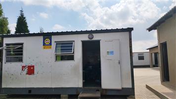 7m by 7m prefabricated  classroom/office shell - Boksburg