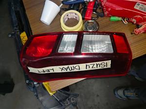 Isuzu D-Max left taillight