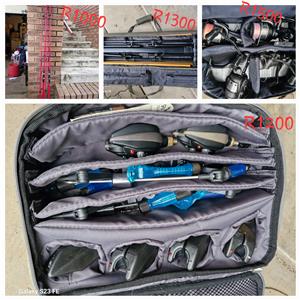Fishing stuff, Rods,stand,Alarms and Reels  All different  brands.best condition