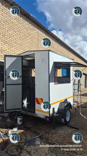 Mobile food trailer