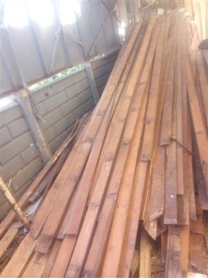 110 mm wide reclaimed Oregon pine flooring planks for sale in perfect condition 