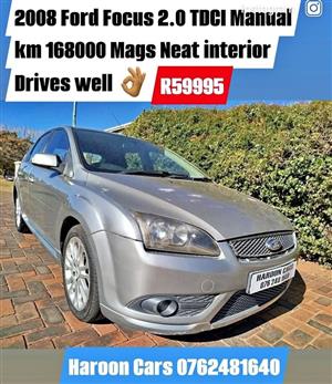 2008 Ford Focus 2.0 TDCI Manual km low Price low