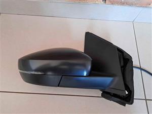 VW POLO 6 10/17 BRAND NEW DOOR MIRROR MANUAL ADJUSTMENT FORSALE PRICE 