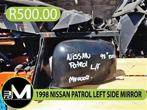 1998 NISSAN PATROL LEFT SIDE MIRROR