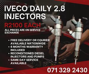 IVECO 2.8 INJECTORS FOR SALE 