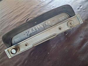 Zephyr, speedo meter cluster