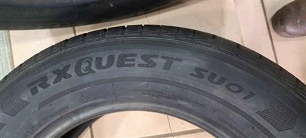 A set of  Brand new tyres 255/60/18"
