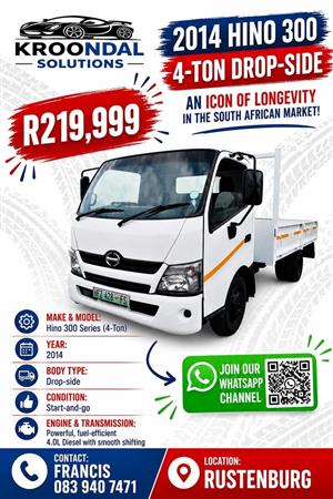 2014 Toyota Hino 300
