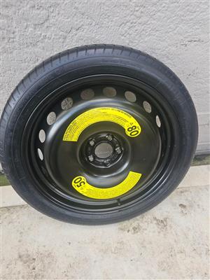 Brand New Audi OEM Space Saver Spare Wheel – RS6 / RS7 / A6 / A7 –Q3RS  T145/65 