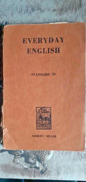 Everyday English  Standard IV - Maskew Miller