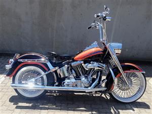 Completely Customized Softail Deluxe!
