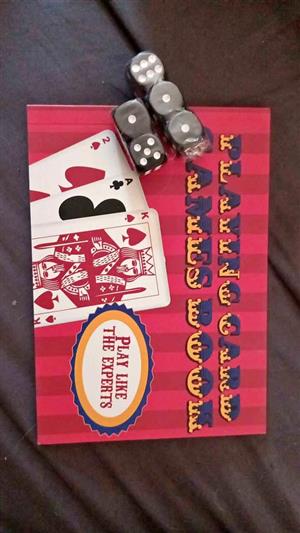 cardgames book & dice
