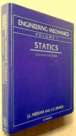 Engineering mechanics. Vol1. Second edition. 