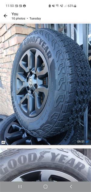 Hilux Rims and Tyres Bargain