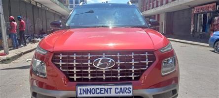 2020 HYUNDAI VENUE 1.0 PETROL, AUTOMATIC TRANSMISSION, MAROON COLOUR, MILEAGE 