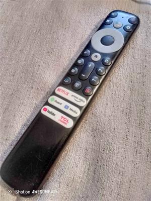 VOICE BLUETOOTH TCL SMART GOOGLE TV REMOTE CONTROL