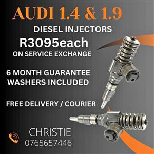 Audi 1.4  & 1.9 Diesel Injectors for sale