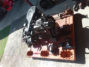 Toyota 4a engine and gearbox