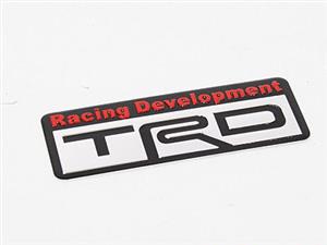 TRD Racing Sticker Badge