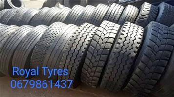 315/80R22.5 SECONDHAND TRUCK TYRES