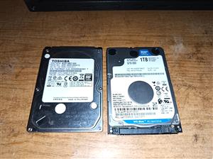 1TB 2.5inch HDD (x2)