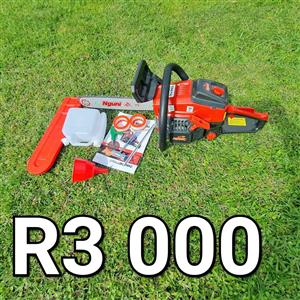 Nguni 62cc chainsaw.  GARDEN MARKET PLACE.  1 Gardens Road, HILLCREST.