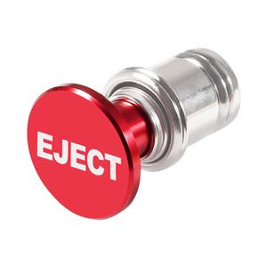 Eject Red Anodized Cigarette Lighter Plug