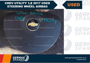 Chev Utility 1.8 2017 Used Steering Wheel Airbag