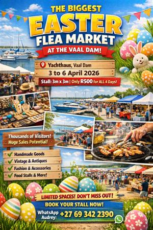 Vaal Dam Easter Market 2026