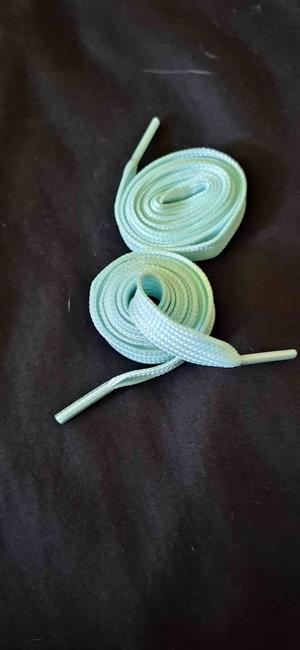 Luminous Blue Glow in the dark shoelaces