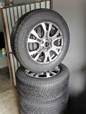 Ford Ranger 18 Wildtrack (WITH USED TYRES)