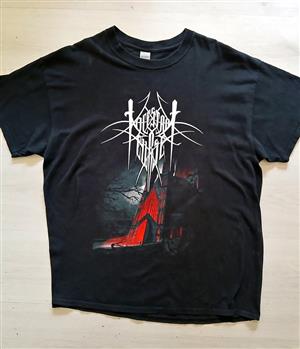 Gildan - Ancestral Curse – In Dreams of Endless Darkness album T-Shirt. Black Metal, horror themed