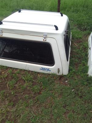 White ISUZU/GWM STEED 2019 Double Cab Conopy 