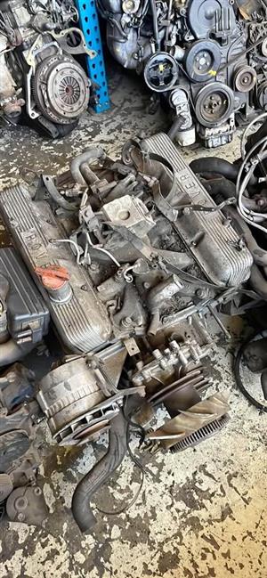 Land Rover v8 carb engine.
