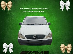  VITO 116 STRIPPING FOR SPARES (2011) – W639 MANUAL DIESEL 