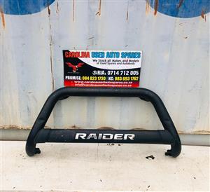 Toyota Hilux Raider (black) nudge bar, replacement 