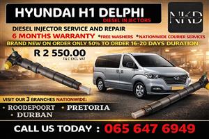 Hyundai H1 Delphi Diesel Injectors