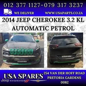 Jeep Cherokee 3.2 KL 2014  Automatic/Petrol Stripping For Spare Parts 