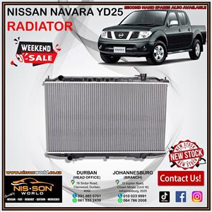 NISSAN NAVARA YD25 RADIATOR
