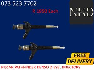 Nissan Pathfinder Denso Diesel injectors 