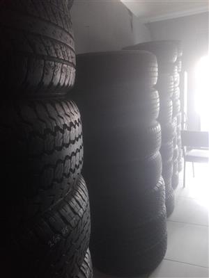 Used/second hand tyres and mag repair