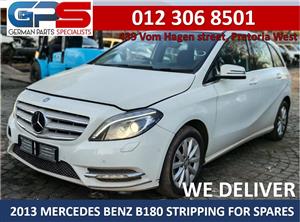 2013 MERCEDES BENZ B180 STRIPPING FOR SPARES