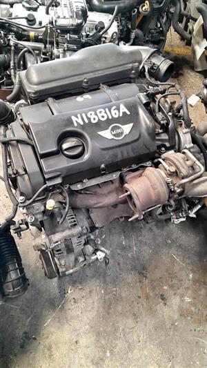 Mini cooper N18 turbo N18B16A engine for.sale by zane samco