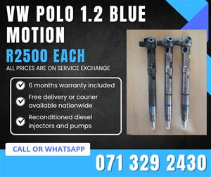 VW POLO 1.2 INJECTORS FOR SALE WITH WARRANTY 