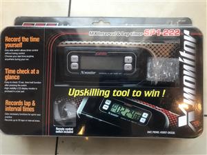 DRC MX Interval and Lap Timer. Can be used for motorbike racing or motor racing 