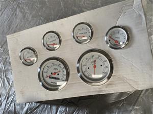 Gauges Dolphin universal classic 6pc gauge set