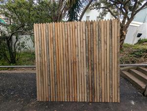 Wooden fencing, Privacy Screen, Wall extensions and gates