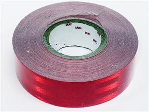 Red Reflective Emergency Warning Adhesive Tape - 40meter