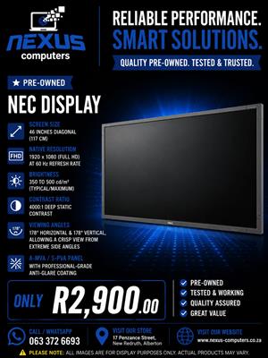 Nec Display