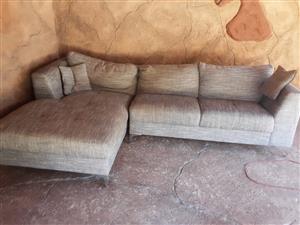 Well looked after L-shape sofa